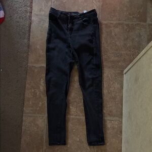 Women's basement high waist jeans